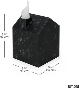 Θήκη για χαρτομάντιλα Umbra Casa Μαύρη 023340-1350