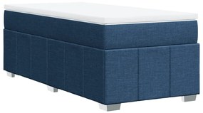 ΚΡΕΒΑΤΙ BOXSPRING ΜΕ ΣΤΡΩΜΑ ΜΠΛΕ 90X200 ΕΚ.ΥΦΑΣΜΑΤΙΝΟ 3285448