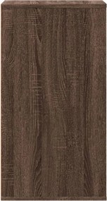 vidaXL Συρταριέρα Καφέ Δρυς 40x41x76 εκ. από Επεξεργ. Ξύλο