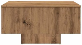 vidaXL Τραπεζάκι Σαλονιού Αρτισιανή Δρυς 60x60x31,5εκ Επεξεργασμ. Ξύλο