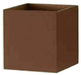 Φωτιστικό Τοίχου - Απλίκα Cube AP.CUBE/CORTEN 10x10cm 3000K 1000Lm Copper Ondaluce