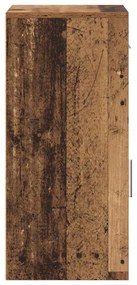 vidaXL Πλαϊνό γραφείο Παλαιό ξύλο 38 x 34,5 x 75 εκ Επεξεργασμένο ξύλο