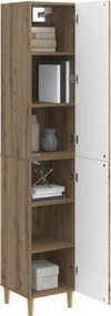 vidaXL Σετ Ντουλαπιών 2 τμχ. Artisan Δρυς Επεξεργασμένο Ξύλο