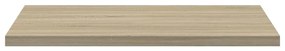 vidaXL Ράφια Βιβλιοθήκης 4 τεμ. Sonoma Δρυς 40x40x1,5 εκ. Μοριοσανίδα