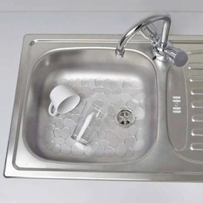 Χαλάκι Νεροχύτη (31x26) Wenko Stone Transparent 2003010100