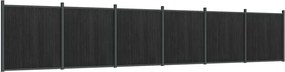 vidaXL Πάνελ Περίφραξης Γκρι 1045 x 186 εκ. από WPC
