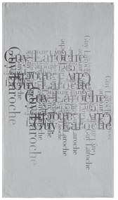 Πετσέτα Θαλάσσης Velour Printed 2103 Silver Guy Laroche Beach 100x175cm Cotton-Polyester