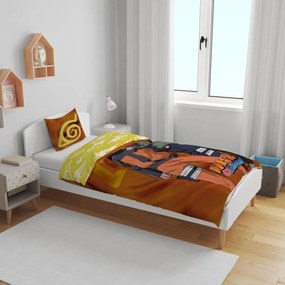Σετ κάλυμμα παπλώματος Naruto Πολύχρωμο Kρεβάτι 140 2 Τεμάχια