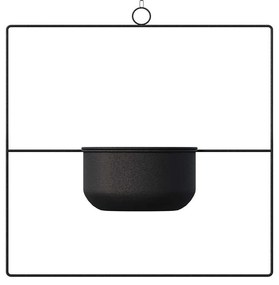 Κασπώ Κρεμαστό Pandantif 247HFM1209 40x17x40cm Black Aberto Design Μέταλλο