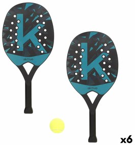Ρακέτες Παραλίας με Μπάλα Aktive 22 X 47 X 3 CM (x6)