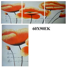 MarHome ΠΙΝΑΚΑΣ ΛΟΥΛΟΥΔΙA ΠΟΡΤΟΚΑΛΙ 60x90cm  16-13227