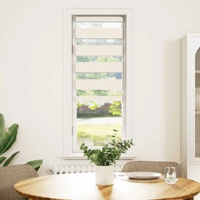 vidaXL Στόρι Ζέβρας Καφέ 50x230 εκ. Πλάτος Υφάσματος 45,9 εκ. Πολυεστέρας