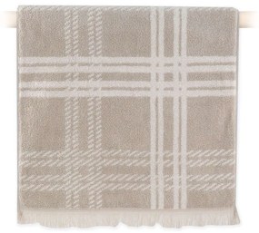 Πετσέτα William Beige Nef Nef Σώματος 70x140cm 100% Cotton