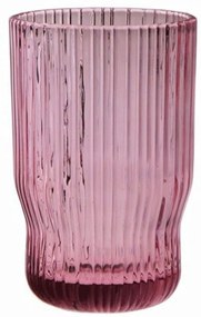Ποτήρι Νερού Σωλήνα Event 849004 350ml Purple Marva Glass