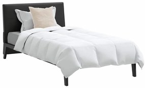 vidaXL Πάπλωμα Άλλο με μαξιλάρι 2 pcs Λευκό 135 x 200 cm Πούπουλο