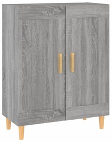 vidaXL Ντουλάπι Γκρι Sonoma 69,5 x 34 x 90 εκ. από Επεξεργασμένο Ξύλο