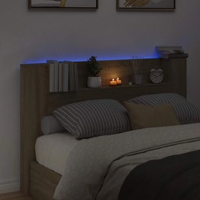 vidaXL Κεφαλάρι Sonoma Δρυς Επεξεργασμένο Ξύλο