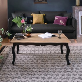 Τραπέζι Σαλονιού (110x60x45) A-S Chrysa Black 179070