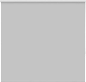 vidaXL Roller Blind Blackout ανοιχτό γκρι 150x150 cm Πλάτος υφάσματος
