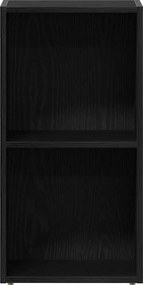 Κουτί αποθήκευσης vidaXL LP Μαύρη βελανιδιά 71x34x36 cm