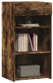 vidaXL Συρταριέρα Καπνιστή Δρυς 50x42,5x93 εκ. από Επεξεργ. Ξύλο