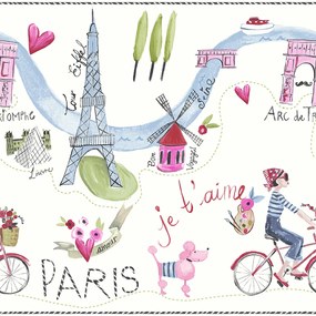 Ταπετσαρία τοίχου Imagine Fun Frieze Paris with Love 696302