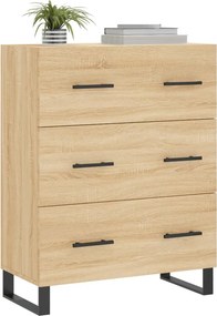 vidaXL Ντουλάπι Sonoma Δρυς 69,5 x 34 x 90 εκ. από Επεξεργασμένο Ξύλο