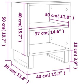 ΚΟΜΟΔΙΝΟ ΚΑΠΝΙΣΤΗ ΔΡΥΣ 40X30X50 ΕΚ. ΑΠΟ ΕΠΕΞΕΡΓΑΣΜΕΝΟ ΞΥΛΟ 826806