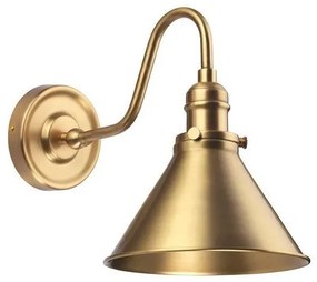 Απλίκα Φωτιστικό Τοίχου 1xE27 Ρυθμιζόμενο Provence Elstead Lighting-PV1-AB-Ορείχαλκος PV1-AB