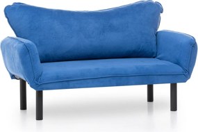 2-Seat Sofa-Bed Chatto - Blue Blue