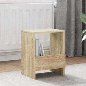 vidaXL Ράφι Περιοδικών Δρύς Sonoma 35 x 30 x 45 εκ.
