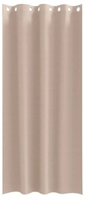 vidaXL Κουρτίνες με κουρτίνες 2 pcs Taupe Πολυεστέρας