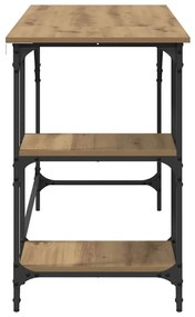 vidaXL Γραφείο Artisan Oak 120 x 50 x 75 cm Επεξεργασμένο ξύλο