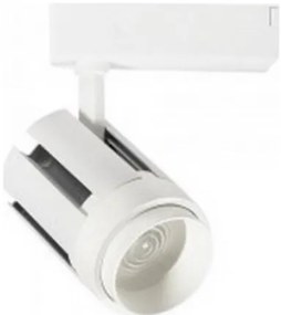 LED V-TAC Track Φωτιστικό Ράγας 35W Σώμα Λευκό Θερμό Λευκό 5 Χρονια Εγγύηση