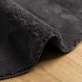 vidaXL Χαλιά χώρου HUARTE Ανθρακί 100 x 200 cm Πολυεστέρας