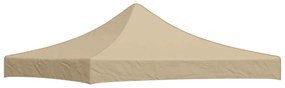 vidaXL Κάλυμμα Τέντας Εκδηλώσεων Μπεζ 3 x 3 μ. 270 γρ/μ²