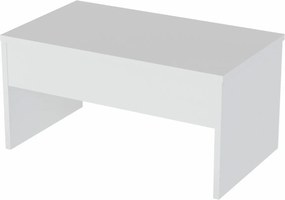 Τραπέζι Σαλονιού Akilli 90x45x52εκ - Χρώμα Λευκό