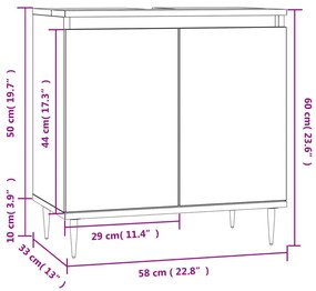 ΝΤΟΥΛΑΠΙ ΜΠΑΝΙΟΥ ΛΕΥΚΟ 58 X 33 X 60 ΕΚ. ΑΠΟ ΕΠΕΞΕΡΓΑΣΜΕΝΟ ΞΥΛΟ 831572