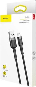 Baseus Cafule Micro USB cable 2.4A 1m (Gray + Black)