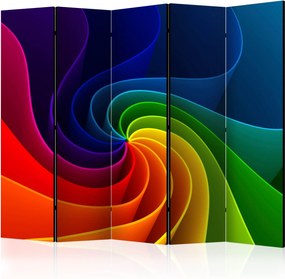 Διαχωριστικό με 5 τμήματα - Colorful Pinwheel II [Room Dividers]