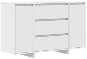 vidaXL Κονσόλα Λευκή 120x41x75 εκ. Κατασκευασμένη από Συνθετικό Ξύλο