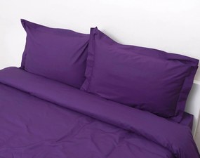Σετ Παπλωματοθήκη Υπέρδιπλη 220x240 Superb Percale Δαμασκηνί