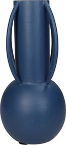 Βάζο ArteLibre Μπλε Μέταλλο 11x11x24cm