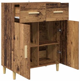 vidaXL Πλαϊνό γραφείο Παλαιό ξύλο 34 x 69.5 x 89 εκ Επεξεργασμένο ξύλο