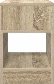 vidaXL End Table Δρύς Sonoma 30,5 x 30 x 45 εκ Επεξεργασμένο Ξύλο