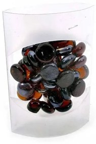 ΔΙΑΚΟΣΜΗΤΙΚΕΣ ΠΕΤΡΕΣ ΜΕΛΙ 350gr 17-19 362-25-365 - 6 ΤΕΜΑΧΙΑ