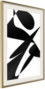 Αφίσα - Good and Evil - 40x60 - Χρυσό - Με πασπαρτού