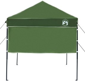 vidaXL Σκηνή Canopy Pop-up Πράσινο 200 x 200 cm ύφασμα