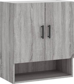 vidaXL Ντουλάπι Τοίχου Γκρι Sonoma 60 x 31 x 70 εκ. από Επεξεργ. Ξύλο