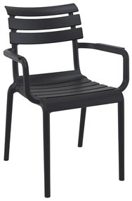 SIESTA PARIS BLACK ΠΟΛΥΘΡΟΝΑ ΠΟΛ/ΝΙΟΥ 58X59X84εκ.20.0763